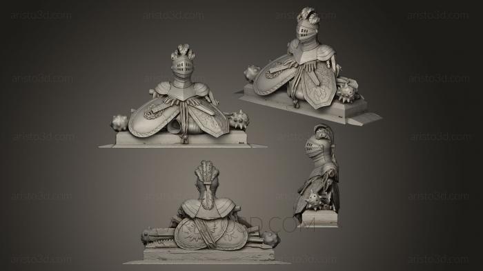 Miscellaneous figurines and statues (STKR_0014) 3D model for CNC machine